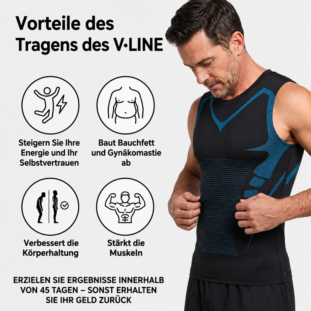 Der V·LINE | Selbstvertrauen, Souveränität, Kontrolle.