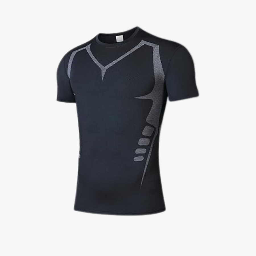 V-Line Kompressions-T-Shirt | Selbstvertrauen, Souveränität, Kontrolle.